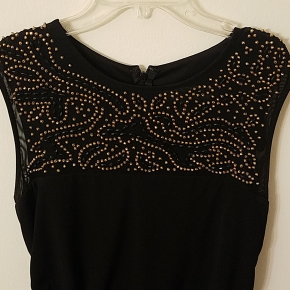 Black Cocktail Dress - Picture 2 of 5